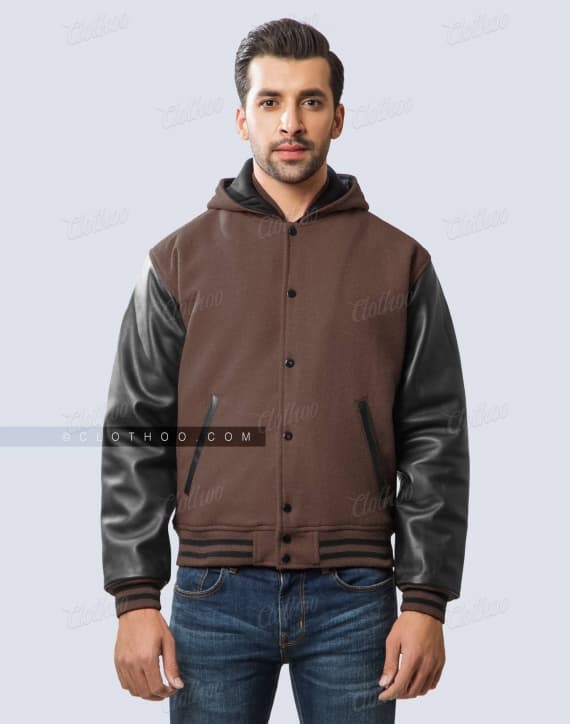 Dark-Brown-Letterman-Jacket-with-Hood-Mens-Black-Leather-Sleeves_large.jpg