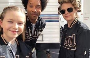 Black and gold custom varsity jackets