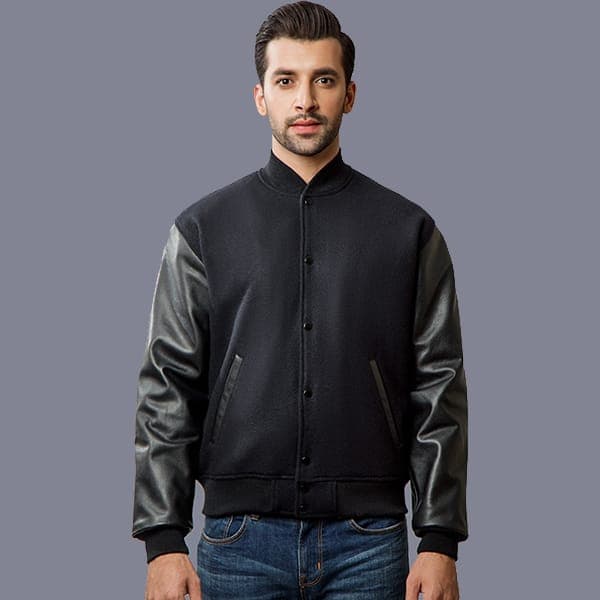 Wool & Leather Varsity
